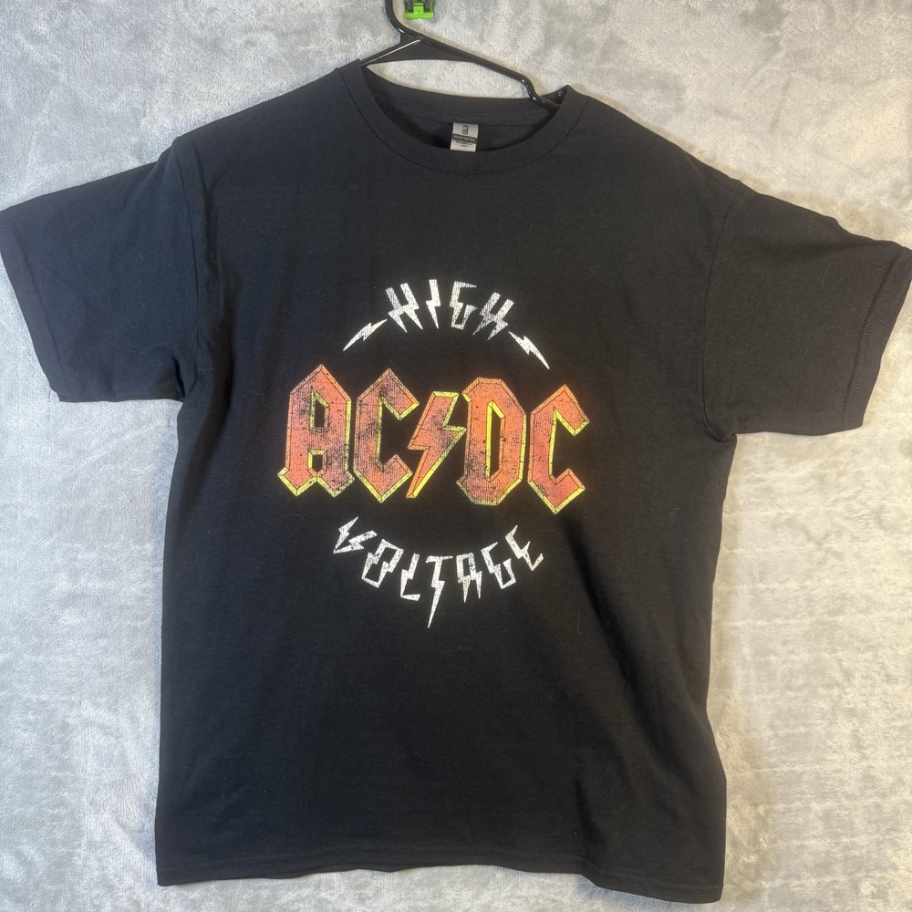 Gildan‎ AC/DC Youth Black XL t-shirt